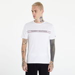 Tommy Hilfiger Signature Tape Logo T-Shirt White, Tommy Hilfiger