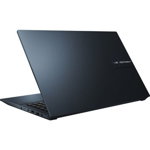 Laptop ASUS Vivobook Pro 15 K3500PA cu procesor Intel® Core™ i5-11300H, 15.6", Full HD, OLED, 8GB, 512GB SSD, Intel Iris Xᵉ Graphics, No OS, Quiet Blue