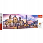 Puzzle Trefl Panorama, Piata Navona Roma 500 piese, Trefl