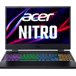 Laptop Acer Gaming Nitro 5 AN515-58, 15.6" display with IPS (In-Plane Switching) technology, Full HD 1920 x 1080, high-brightness (300 nits) Acer ComfyView™ LED-backlit TFT LCD, supporting 144Hz,3 ms Overdrive, 16:9 aspect ratio, NTSC 72%, Wide viewing a, ACER