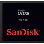 Solid State Drive (SSD) SanDisk ULTRA 3D, 250GB, SATA 3, 2.5 inch