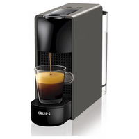 Espressor Nespresso by Krups Essenza Mini XN110B10, 1260W, 19 Bar, 0.6L, Gri, + set capsule degustare, KRUPS