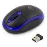 Mouse Wireless TM116B Titanum Vulture 1000DPI Negru/Albastru, Esperanza