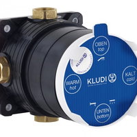 Sistem ingropat Kludi Flexx Boxx pentru bateriile de cada si dus