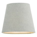 Abajur Joanna Grey Linen Tapered Drum Shade 13cm, dar lighting group