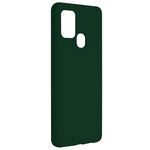 Husa Spate Upzz Techsuit Soft Edge Compatibila Cu Samsung Galaxy A21s, Verde Inchis, Upzz