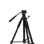 Trepied foto telescopic 215, universal 70-170 cm, negru