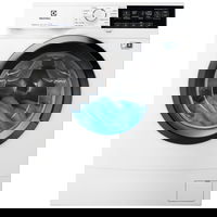 Electrolux Masina de spalat rufe Slim Electrolux EW6SM307S, 7 kg, 1000 RPM, Clasa B, PerfectCare600, Motor Inverter cu MagnetPermanent, Display LED, SensiCare, TimeManager, Alb, Electrolux