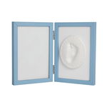 Kit rama foto cu amprenta Tiny Memories Baby HandPrint Blue