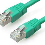 Cablu FTP GEMBIRD Cat6, cupru-aluminiu, 3 m, verde, AWG26, ecranat PP6-3M/G, Gembird