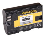 Acumulator Patona LP-E6N 1600mAh compatibil Canon EOS 5D Mark II III IV 7D 60D 70D 80D 6D 5D -1260, Patona