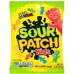 Sour Patch Kids Peg Bag - jeleuri cu gust de fructe 130g, Sour Patch Kids