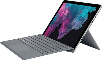 Tableta Microsoft Surface Pro 6, Intel® Core™ i7-8650U pana la 4.20 GHz, Kaby Lake R, 12.3", 16GB, 1TB SSD, Microsoft Windows 10 Home, Platinum