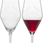 Set 2 pahare vin rosu Zwiesel Glas Bar Premium No.2 Bordeaux design Charles Schumann handmade 481ml, Zwiesel Glas