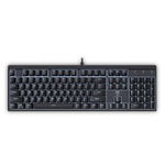 Tastatura gaming mecanica T-Dagger Escort, iluminare alba, red switch