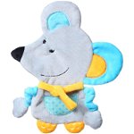 BabyOno Have Fun Cuddly Toy for Babies animăluț moale, de jucărie pentru dentiție Mouse Kirstin 1 buc, BabyOno