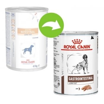 Conserva Royal Canin Gastro Intestinal Low Fat Dog 410 g, Royal Canin Veterinary Diet