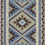 Covor Oriental & Clasic Tikota, Verde/Maro, 79x152
