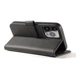 Husa Magnet Wallet Stand compatibila cu Vivo Y02s / Y16 Black, OEM