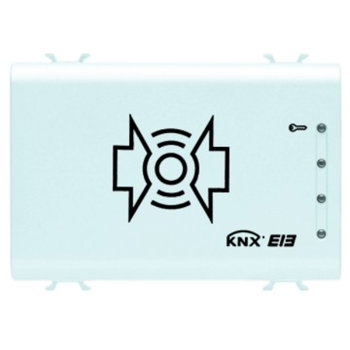 TRANSPONDER CARD READER UNIT - KNX - 12/24V ac/dc - 3 module - WHITE - CProiector HORUS, Gewiss