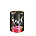 Hrană umedă pentru pisică DOLINA NOTECI Rafi, Vită , 400 g