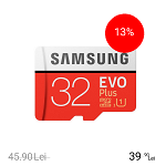 SAMSUNG Card Memorie 32GB Micro SDHC Evo Plus 32GB, SAMSUNG