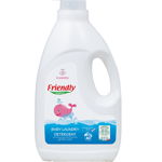 Detergent rufe bebe cu miros de flori, 2000 ml, Friendly Organic