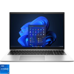 16'' EliteBook 860 G9, WUXGA IPS, Procesor Intel Core i7-1260P (18M Cache, up to 4.70 GHz), 32GB DDR5, 1TB SSD, Intel Iris Xe, Win 11 DG Win 10 Pro, Silver, HP