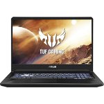 Laptop Gaming ASUS TUF FX505DT-HN536 cu procesor AMD Ryzen 7 3750H, 15.6" Full HD, 8GB, 512GB SSD, nVidia GeForce GTX 1650 4GB, No OS, Stealth Black