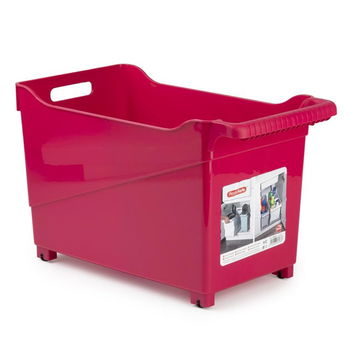 Cutie depozitare 24 x 45 x 27,5 cm, roz, Assort Classic- RESIGILAT