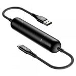 Baterie Externa Baseus Energy 2 in 1 2500 mAh + Cablu de date USB Lightning 2.4A CALXU-01