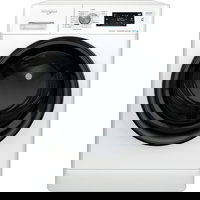 Masina de spalat rufe cu uscator Whirlpool FreshCare+ FFWDB 976258 BV EE, 9 kg Spalare / 7 kg Uscare, 1600 rpm, Clasa E, Tehnologia al 6-lea Simt, Motor Inverter, Display Digital, Alb/Negru