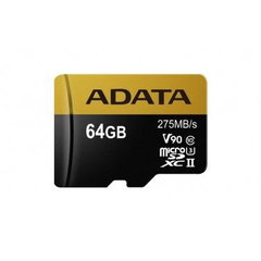 Card de Memorie ADATA microSDXC 64GB Class 10 citit/scris 275/155MBps