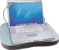 Masuta pentru laptop, multifunctionala, cu lampa, perna, suport cana, suport pix, OEM