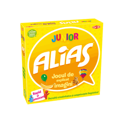 Joc de societate Alias Junior, + 5 ani, Tactic, Tactica