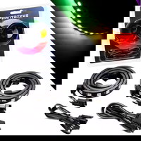 Set 2 benzi LED Phanteks, Digital RGB, 40 cm, 30 LED-uri, mufa cu 3 pini