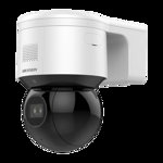 DarkFighter - Camera PTZ IP, rezolutie 4MP, X4, IR50m, WL 6m, Audio, Alarm, PoE - HIKVISION, HIKVISION