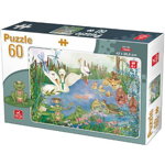 Puzzle Deico - Animale de balta 60 piese, Deico Games
