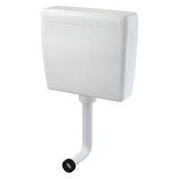 Rezervor WC, Alcadrain, Alca UNI START STOP, cu actionare simpla, alb