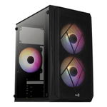 Carcasa Aerocool CS-107 V2, Mini Tower, fara sursa, mATX, Black