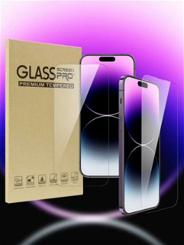 [Pachet 2x] Sticla securizata ( PREMIUM Tempered ) pentru - iPhone 13 Pro Max B9790 E, 