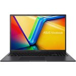 Laptop ASUS VivoBook 16X K3604ZA cu procesor Intel®Core™ i7-1260P pana la 4.70 GHz, 16", WUXGA, 16GB, 512GB SSD, Intel® Iris Xe Graphics, No OS, Indie Black