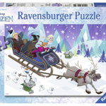 Puzzle prieteni frozen 60 piese ravensburger, Ravensburger