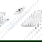 Casti Stereo Albe cu Fir ACB003