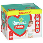 Scutece Pants Junior Marimea 7 pentru 17 kg+ Mega Box, 74 bucati, Pampers, Pampers