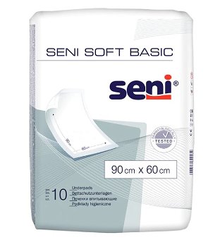 Scutece adulti Seni soft basic 90x60, 10 bucati Scutece adulti Seni soft basic 90x60, 10 bucati