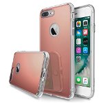 Husa Apple iPhone 7 Plus, Elegance Luxury tip oglinda Rose-Gold, MyStyle