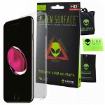 Folie Alien Surface HD, Apple iPhone 7 Plus, protectie spate, laterale + Alien Fiber cadou, Alien Surface