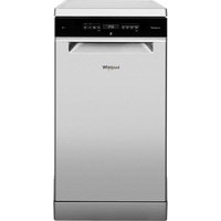 Whirlpool Masina de spalat vase Whirlpool WSFO3O23PFX, 10 seturi, 7 programe, 6th Sense, Power Clean, Clasa E, 45 cm, Inox, Whirlpool