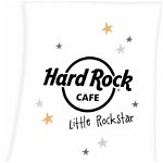 Patura pentru bebelusi Herding Soft Peach, Hard Rock Cafe, 75 x 100 cm